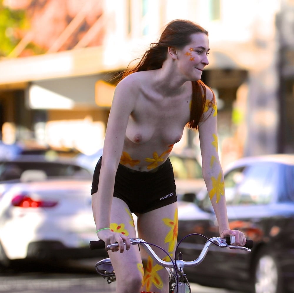 Girls of Bellingham WNBR 2019 world naked bike ride #95445660