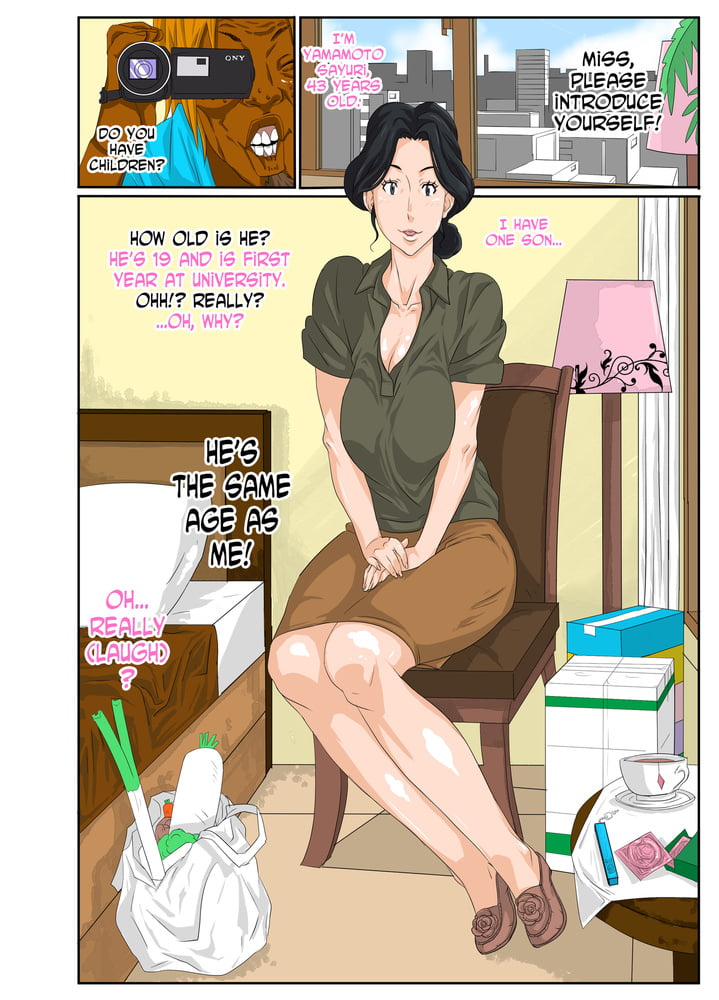 Fumetto hentai: mamma che tradisce con i ragazzi
 #92115186