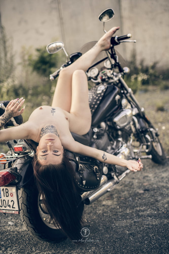 Tabitha Poison on the Motorcycle #80027040