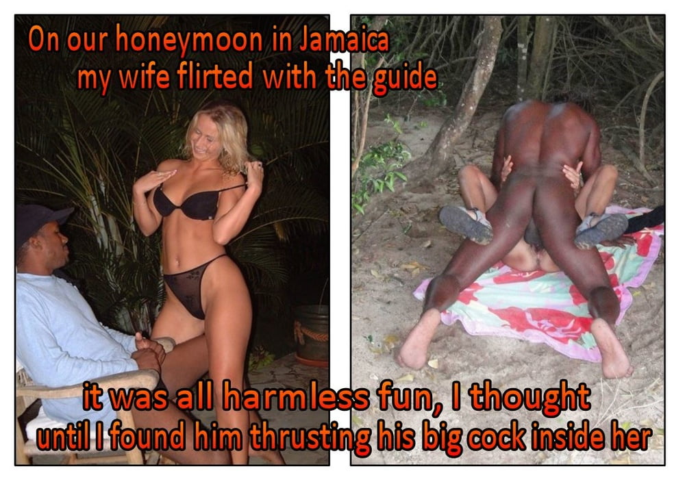 wife takes BBC on honeymoon #88915672