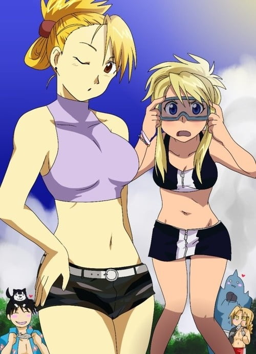 Winry esta lista para rockear la campana
 #103494141