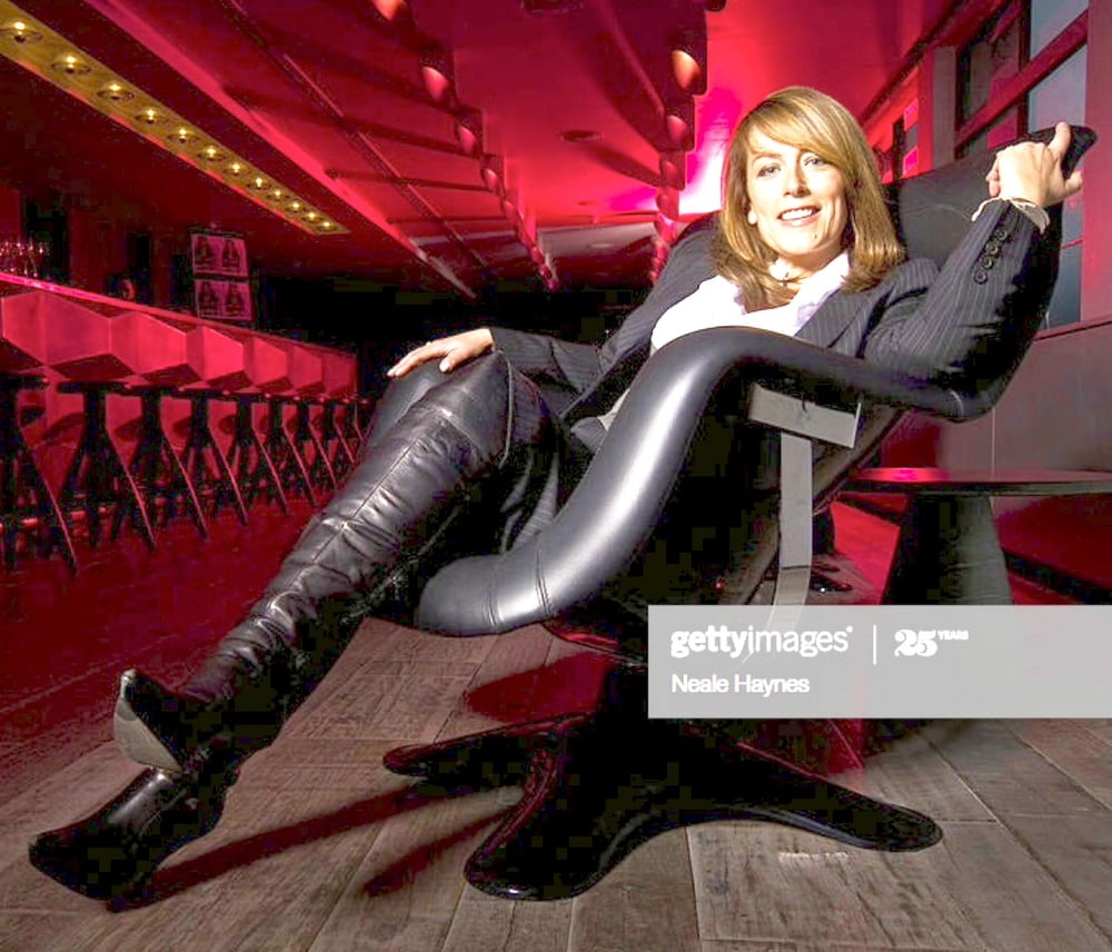 Female Celebrity Boots &amp; Leather - Fay Ripley #98567308