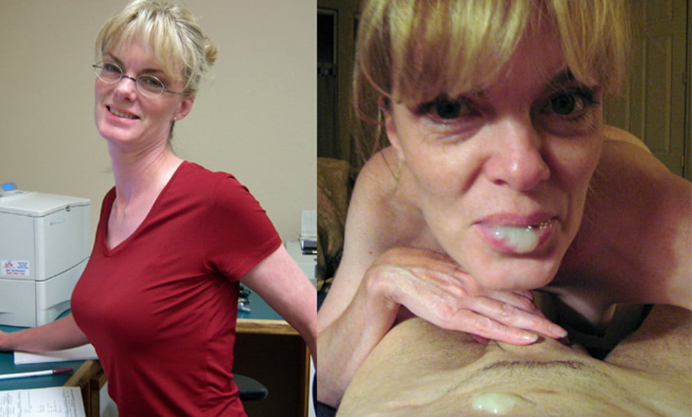 Before and After mature milf cum facial #103270255