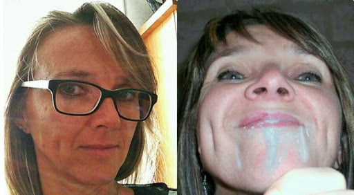 Vor und nach reifen Milf cum Gesichtsbehandlung
 #103270259