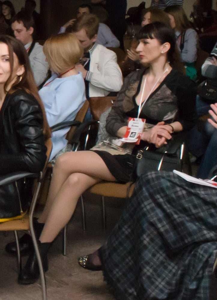 Real Life Pantyhosed Conference Cunt in Pantyhose #95324885