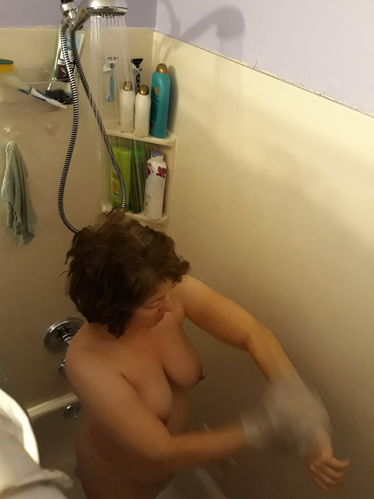 Naked MILF Spied in Bathroom #95402498