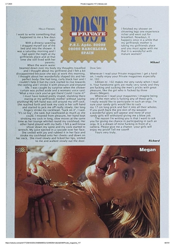 Vintage Retro Porno - Private Magazine - 117 #91771280