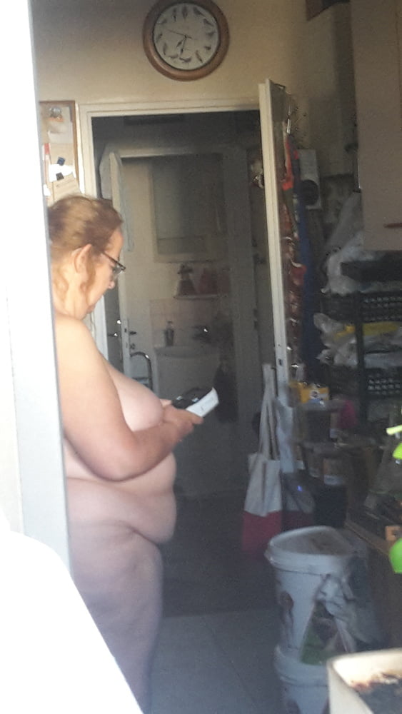 MY FEMALE NUDE IN THE KITCHEN THIS MORNING N02 #92147532