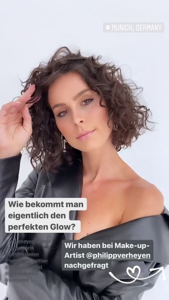 Lena Meyer Landrut curly fuck look #87906275