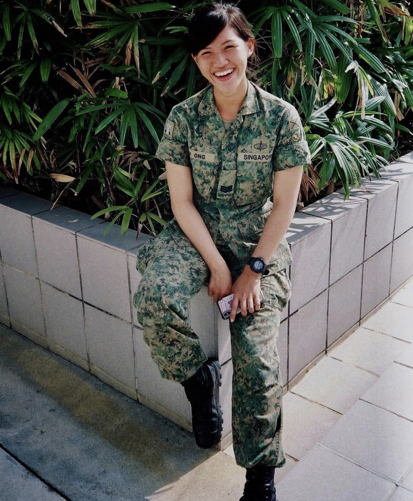 Pretty Singapore Army Girl Jiahui #88692533