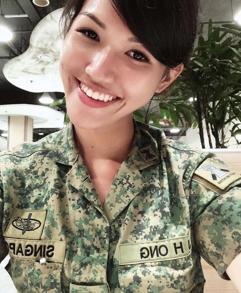 Pretty Singapore Army Girl Jiahui #88692549