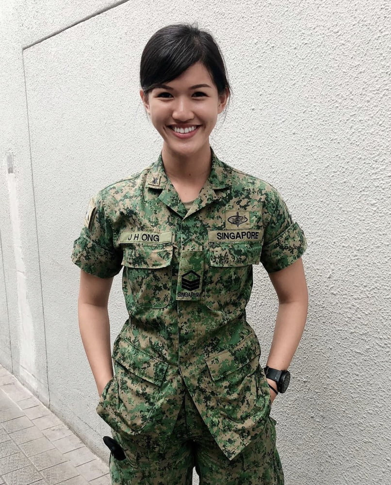 Pretty Singapore Army Girl Jiahui #88692572