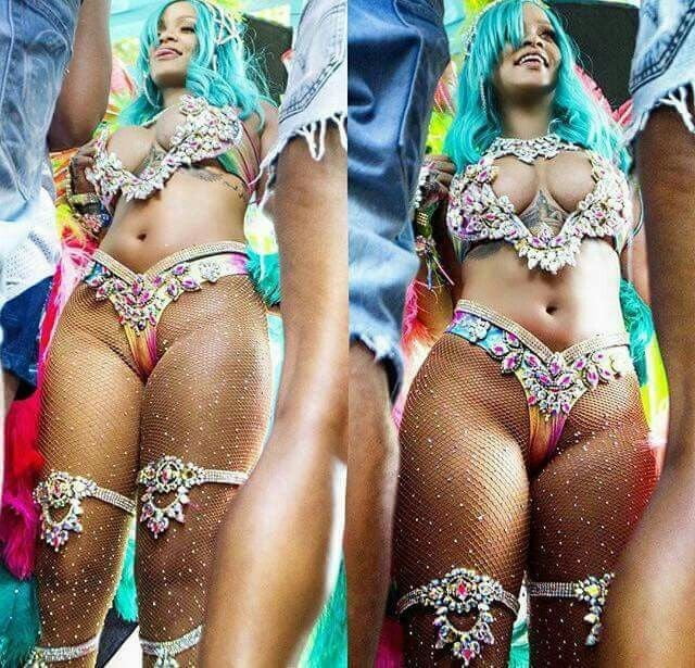 Sluty Rihanna in Barbados Festival #99331399