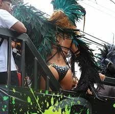 Sluty Rihanna in Barbados Festival #99331442