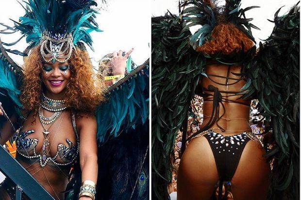 Sluty Rihanna in Barbados Festival #99331445