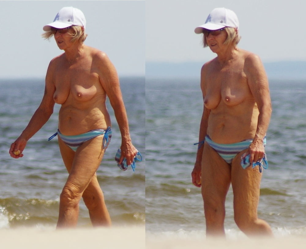 sexy granny in bikini #93574154