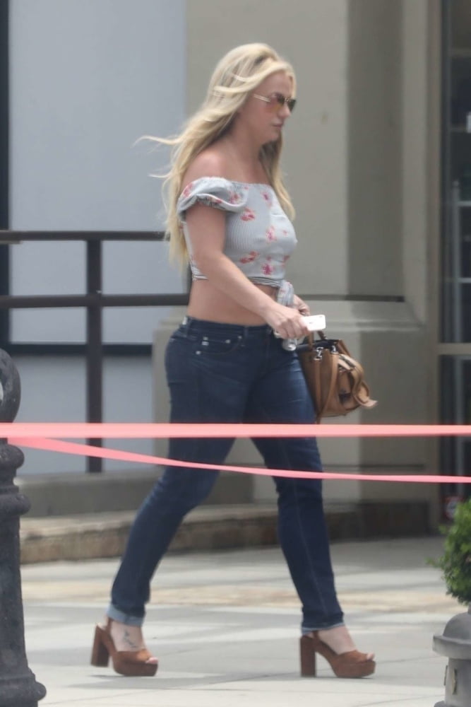 Britney spears out and about
 #97821592