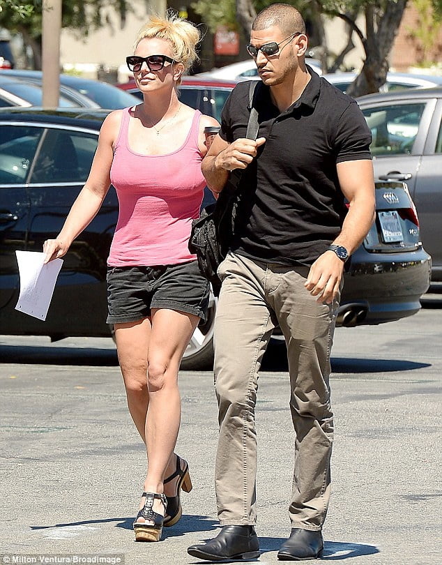 Britney spears out and about
 #97821767