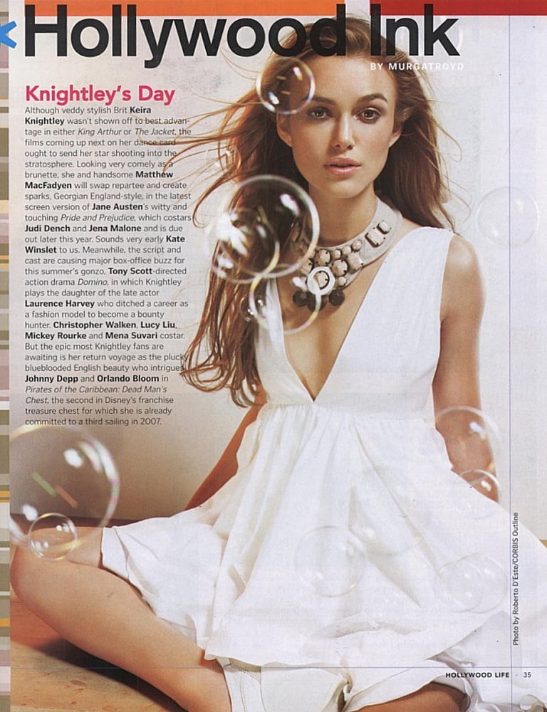 Keira Knightley My ideal woman is flat chested vol. 3 #94525339