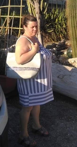 Real granny Housewife by the sea #99771093
