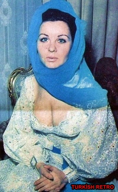 Retro celebrity woman Turkish famous Milf Mature vintage hot #102654611
