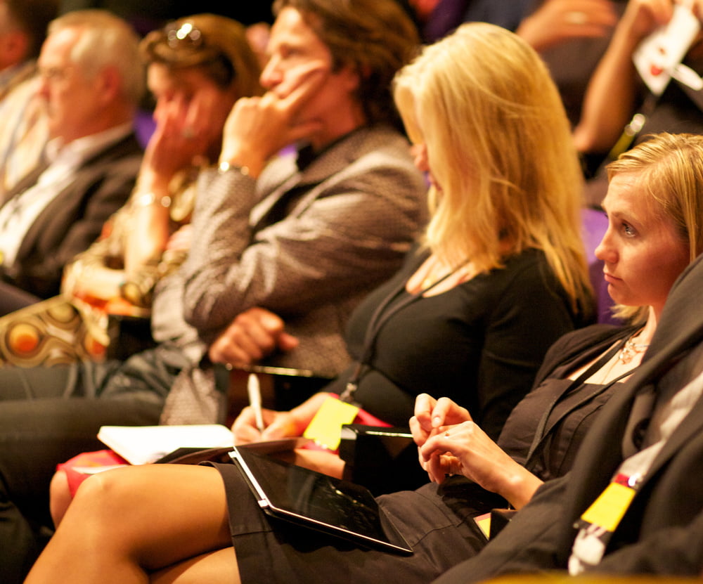 Matures Showing Legs in Audience #90101782