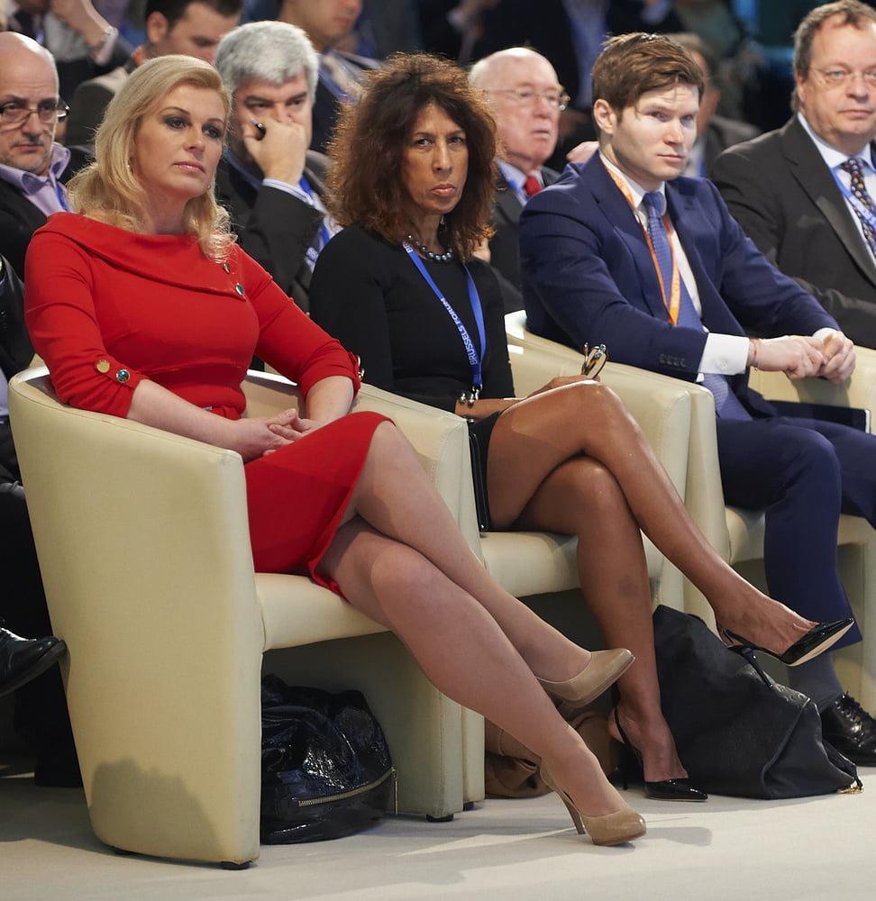 Matures Showing Legs in Audience #90101825