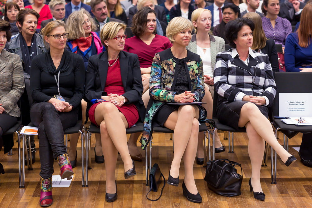 Matures Showing Legs in Audience #90101921