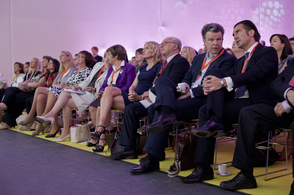 Matures Showing Legs in Audience #90102196