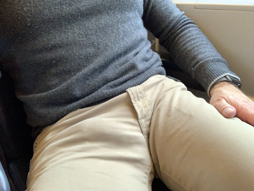 Jerking off on the train and in public #107019847