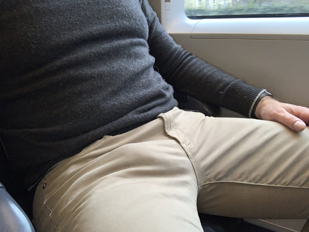 Jerking off on the train and in public #107019848