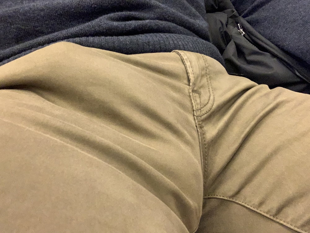 Jerking off on the train and in public #107019860