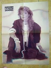 80&#039;s disco style: Sandra #98373468