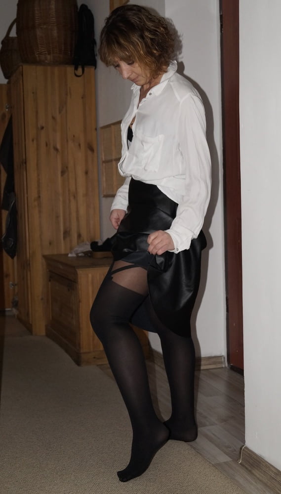 Rough Old Granny Wife in Pantyhose #94116415