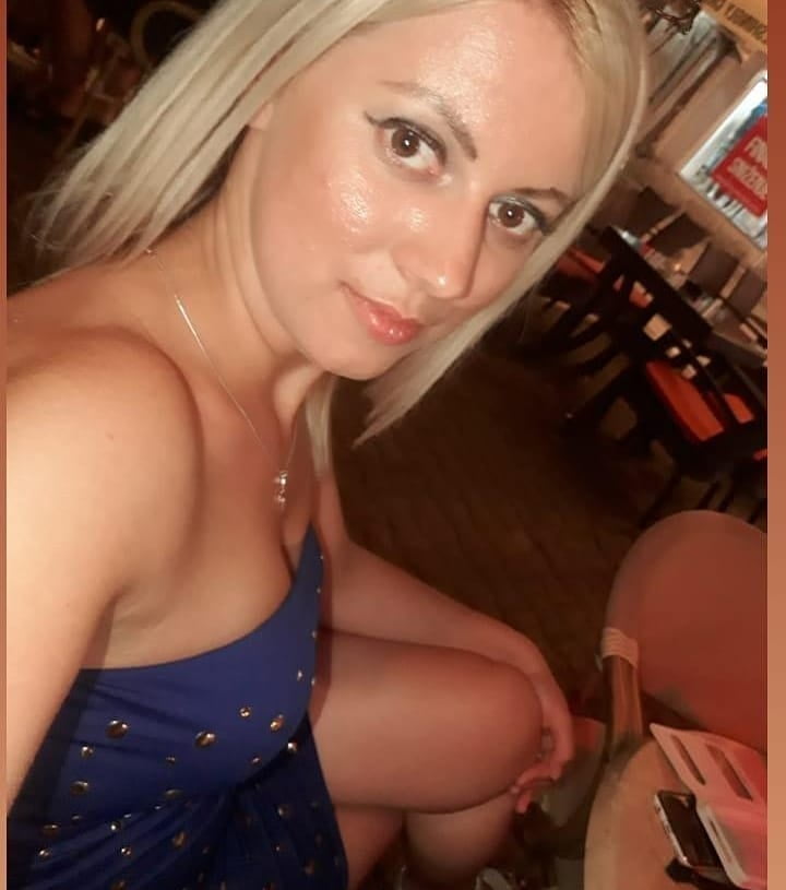 Serbian slut blonde girl big natural tits Jovana Peric #93826745