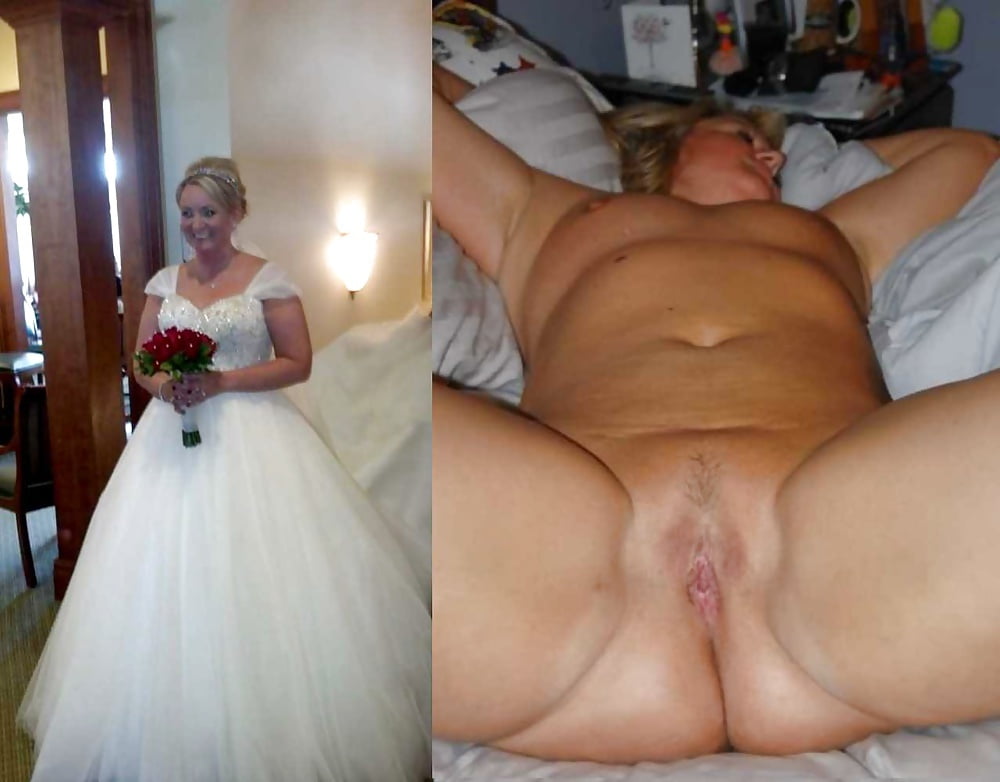 THE BEST Bride sluts dressed and undressed #90787426