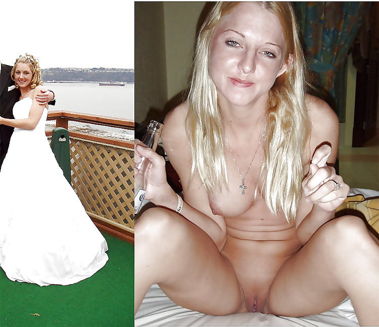 THE BEST Bride sluts dressed and undressed #90787460