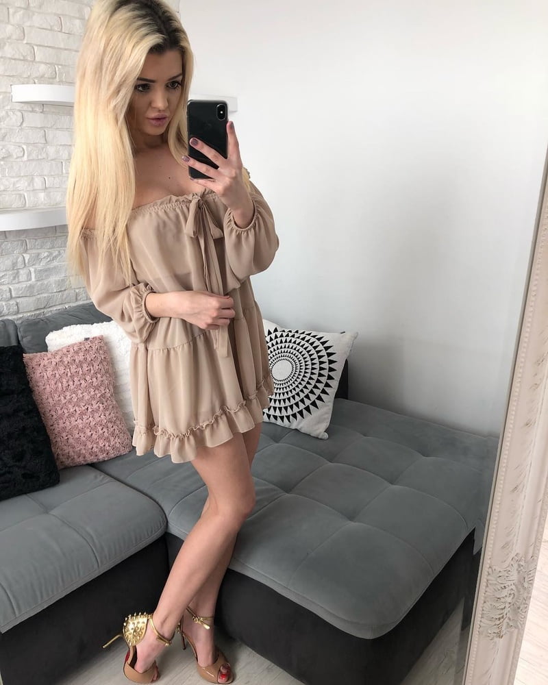 Serbian anal slut (high heels, nylons, long legs, upskirt) #93211148