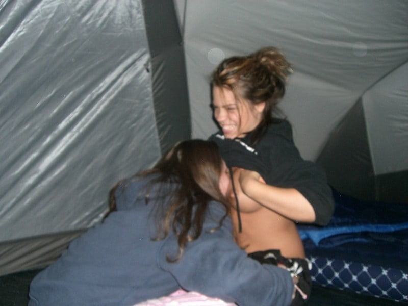 Girls Camping #105842806