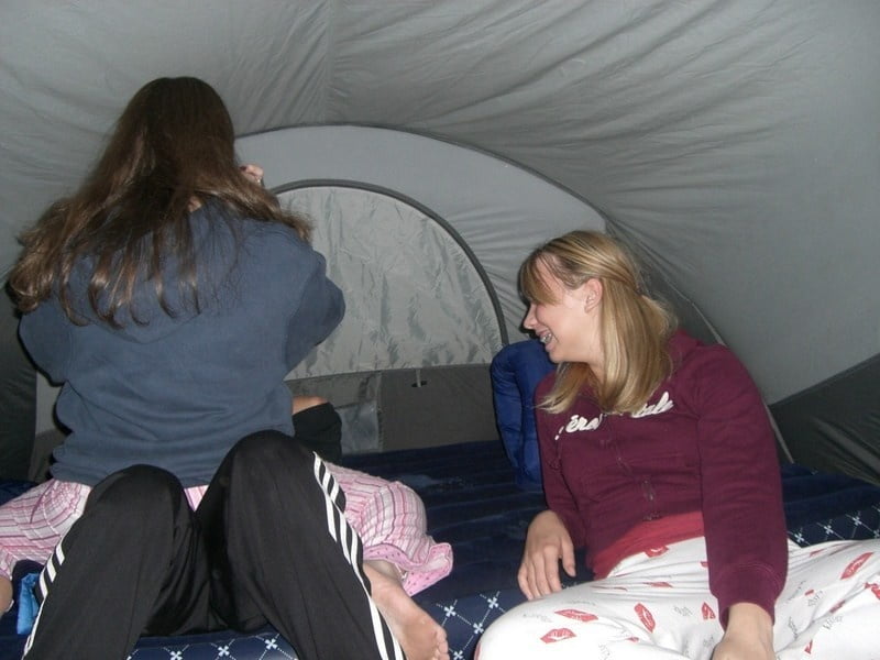 Girls Camping #105842810