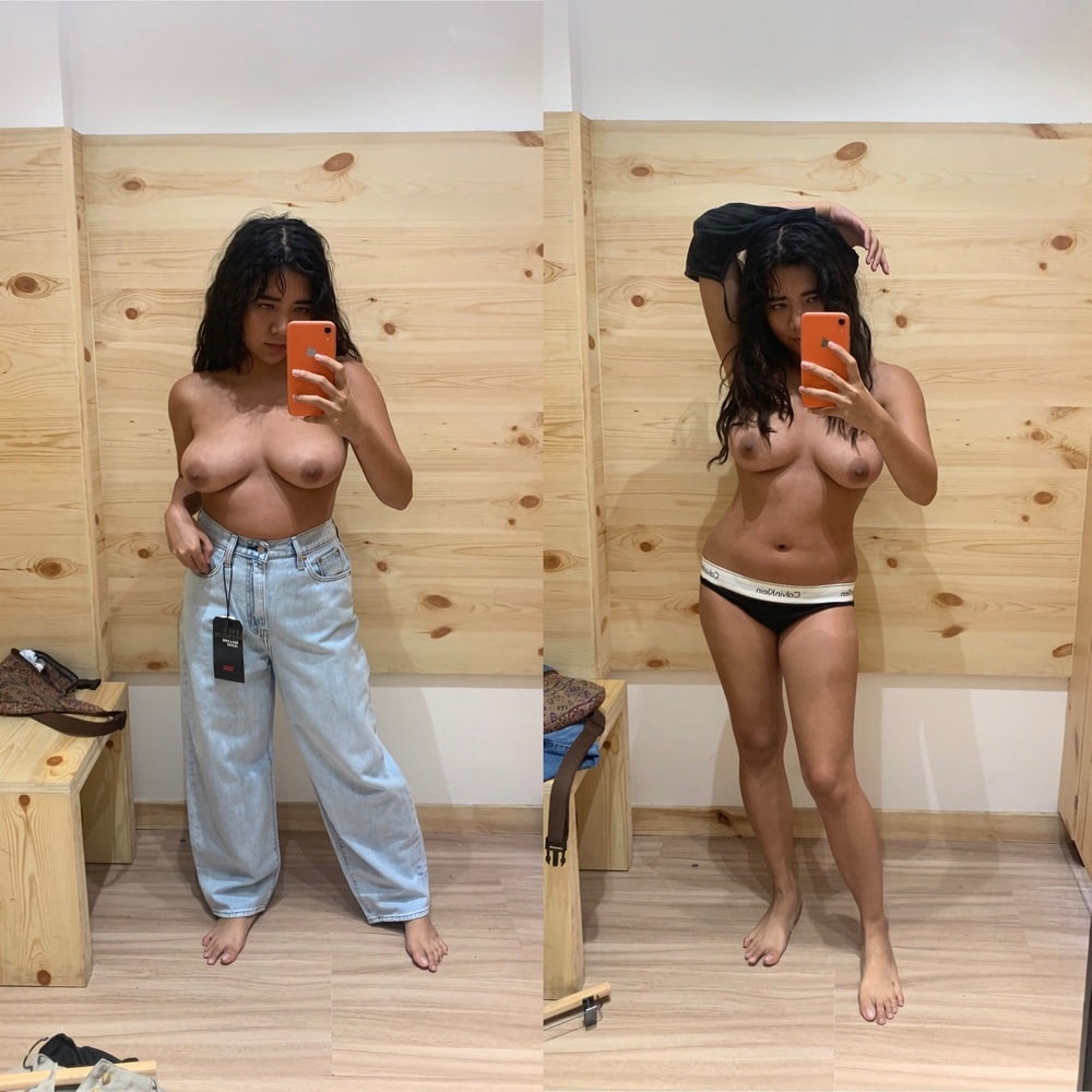 Slut asiatico che mostra le sue tette, culo e figa pelosa #81205126