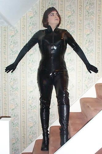Pvc Boots Leather Latex 122