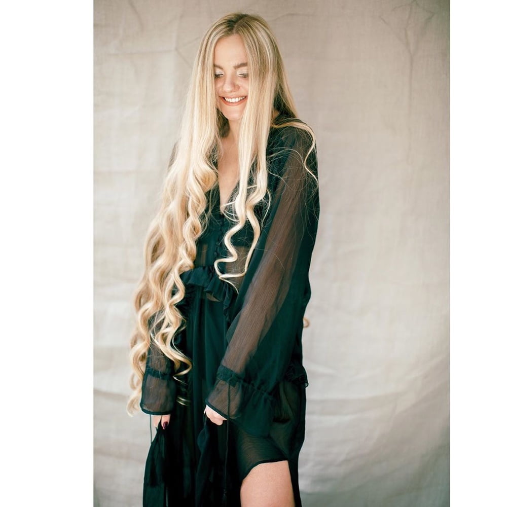 Long Hair Russian Beautiful Girl #95794775