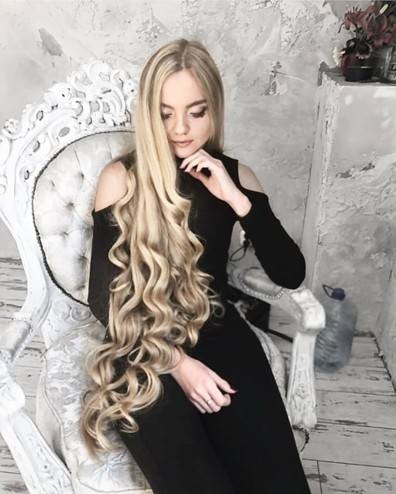Long Hair Russian Beautiful Girl #95794822