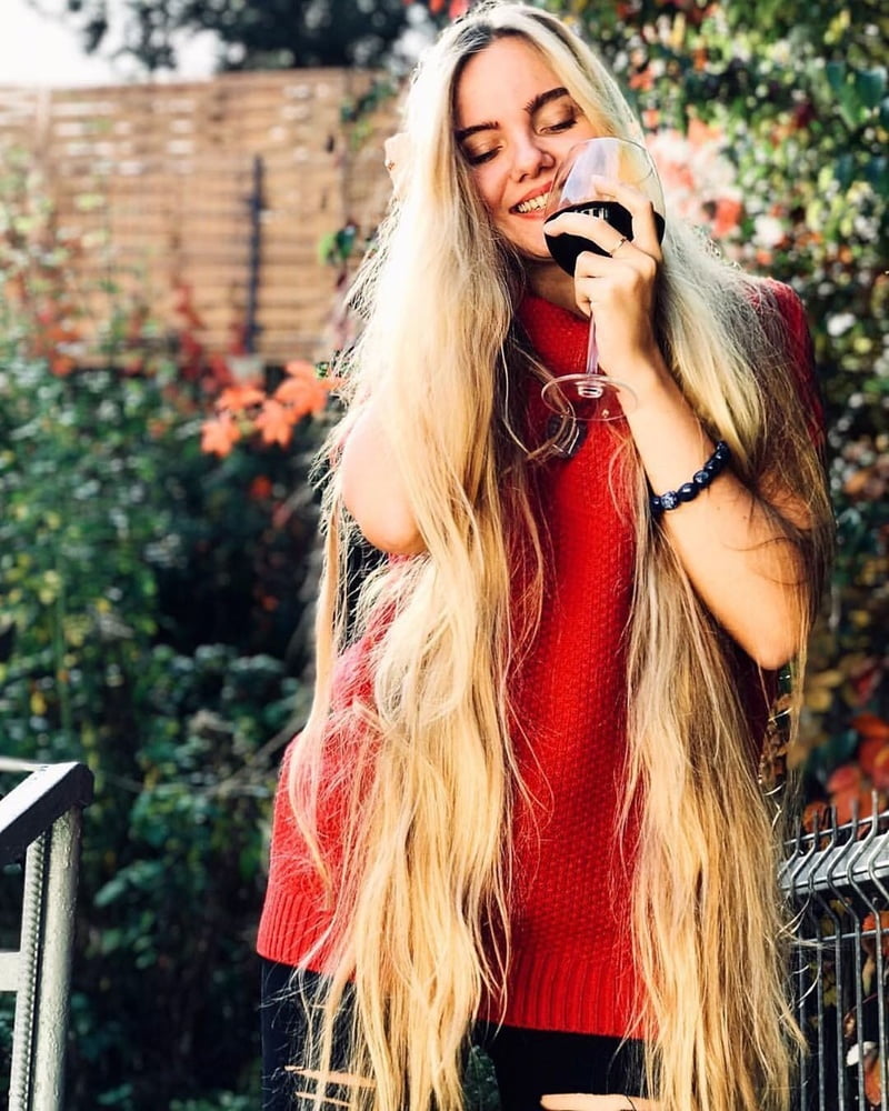 Long Hair Russian Beautiful Girl #95794825