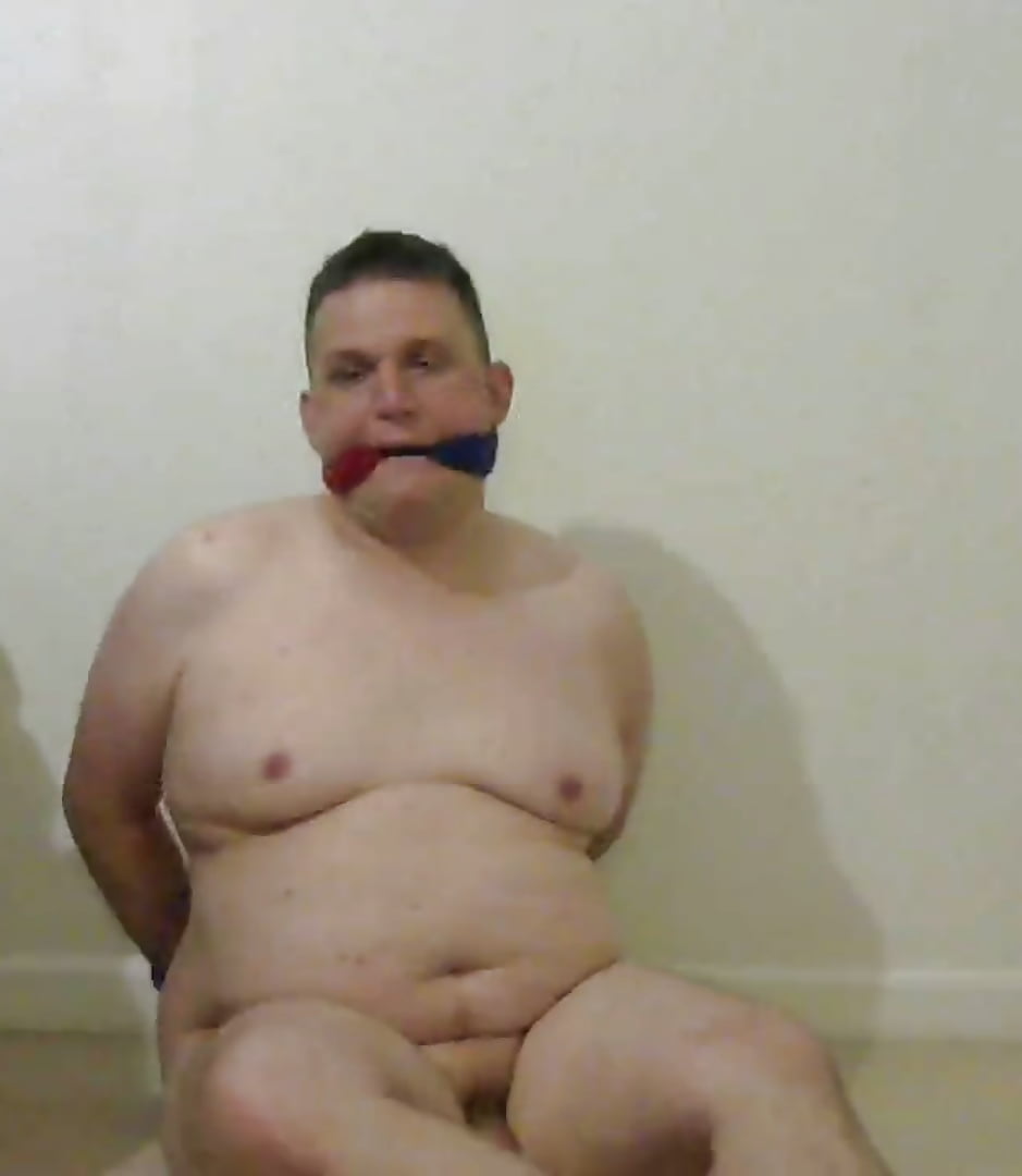 Gay fat boy bound and gagged #106880431