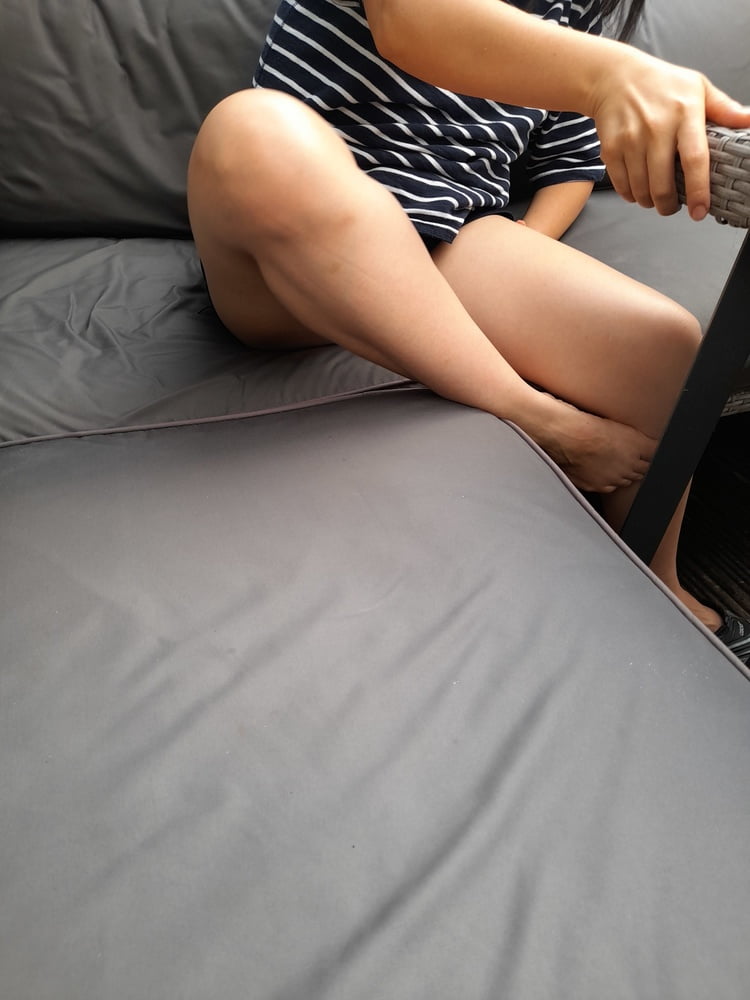 My asian wife&#039;s thick legs #87710127