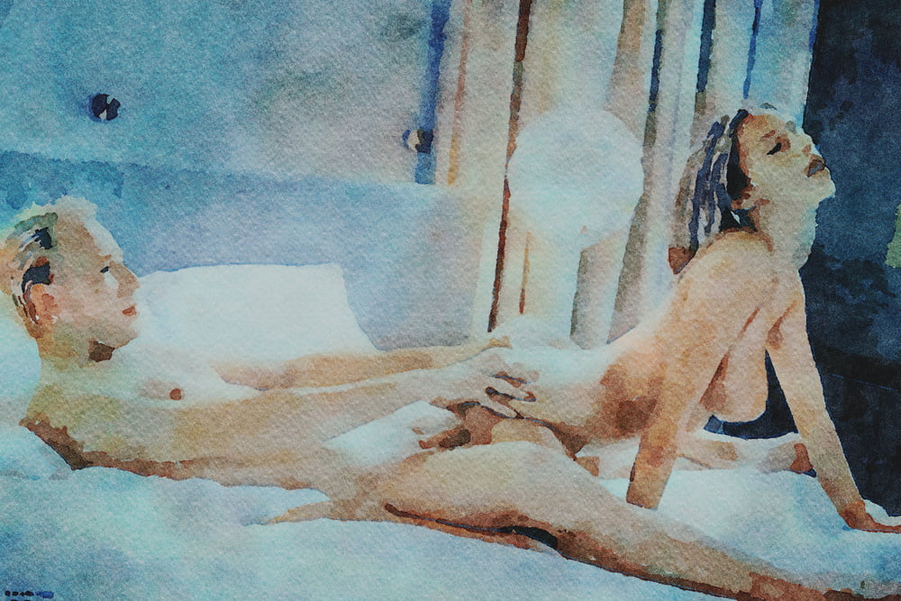 Erotic Digital Watercolor 60 #100195134