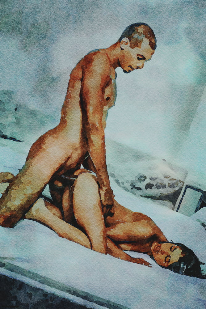 Erotic Digital Watercolor 60 #100195149