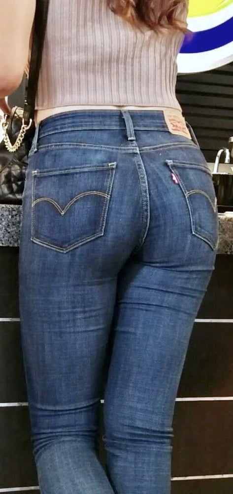 Ich liebe Popos in Jeans #98842038